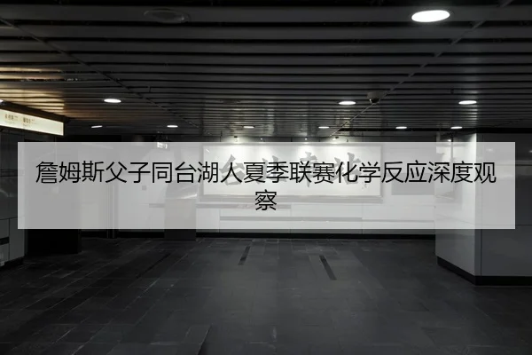 詹姆斯父子同台湖人夏季联赛化学反应深度观察